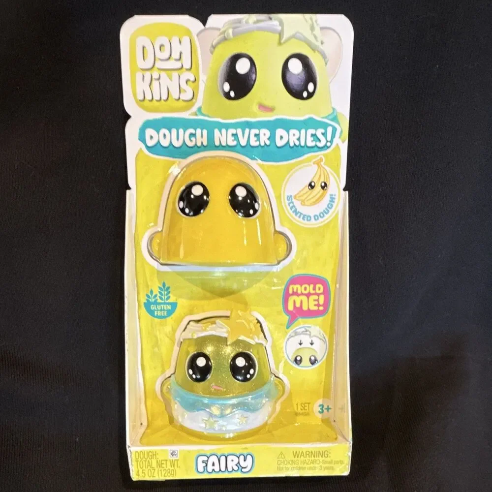 MGA Dohkins Fairy Scented Dough Never Dries Mold Me! Set MPN 595496 3+